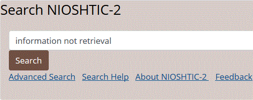 information not retrieval